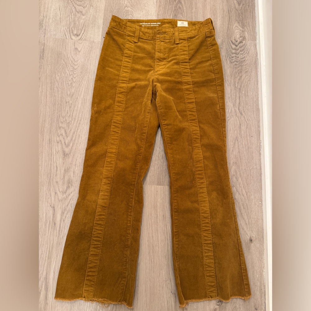 Ag Adriano Goldschmied Golden Corduroy Pants